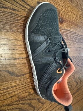 Helly Hansen Grey Athletic Sneakers with Coral Interior